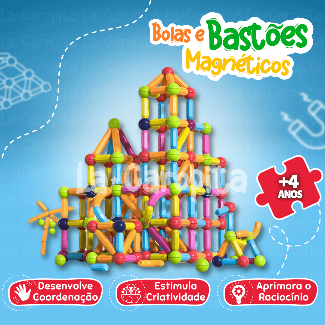 Bolas e Bastões Magnéticos