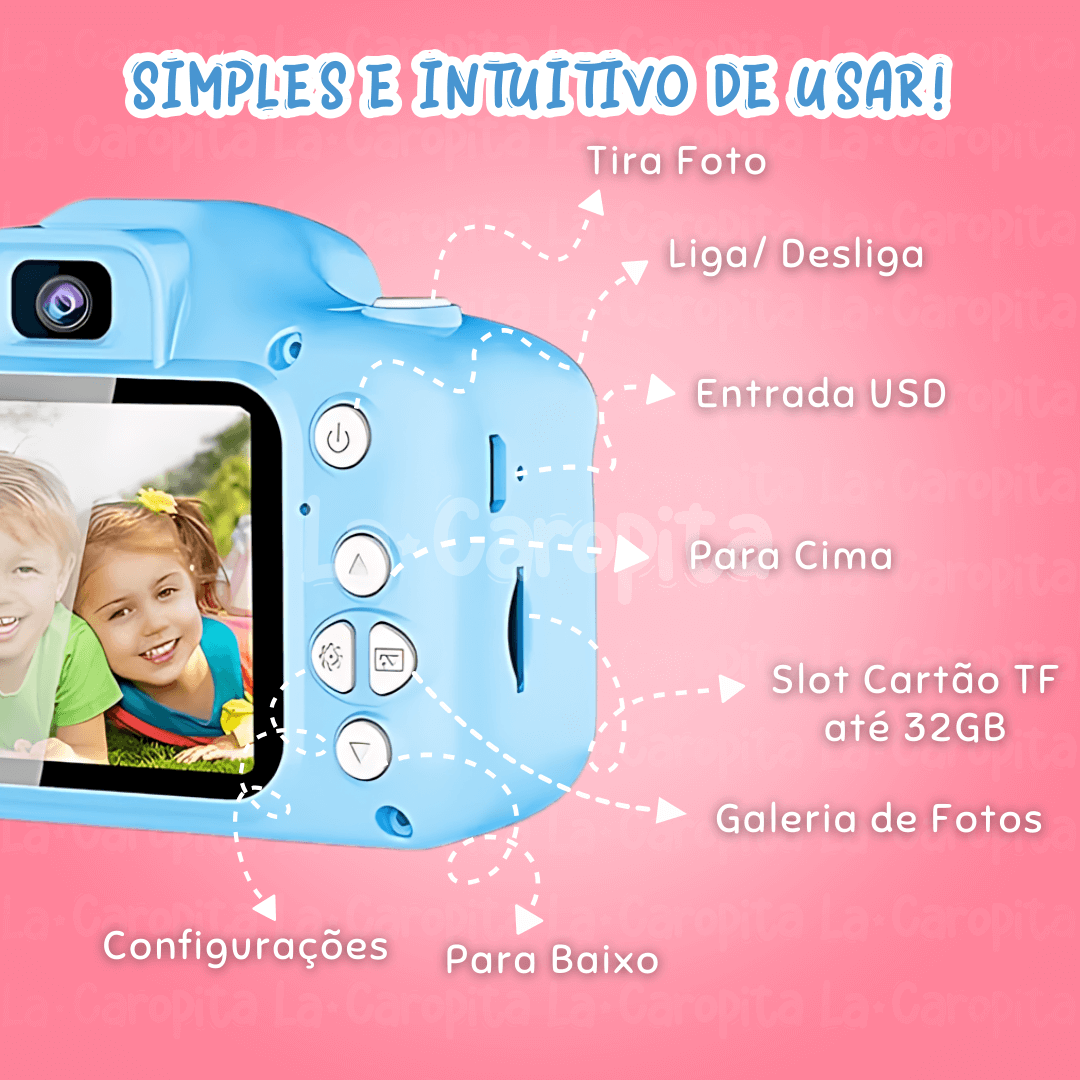 Câmera Digital Infantil