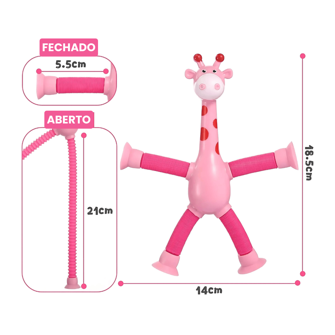 Kit 4 - Girafas Esticáveis