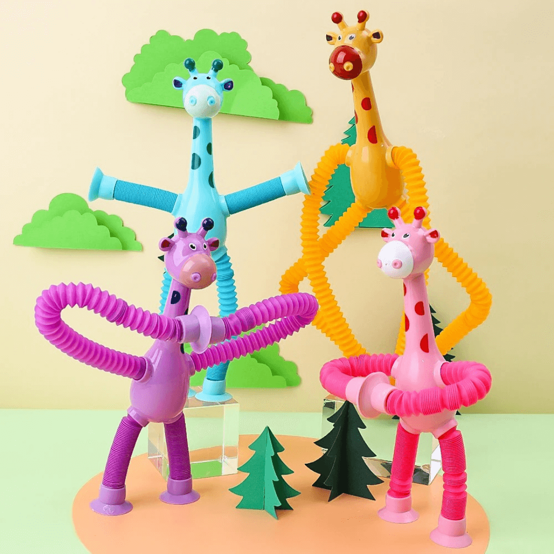 Kit 4 - Girafas Esticáveis