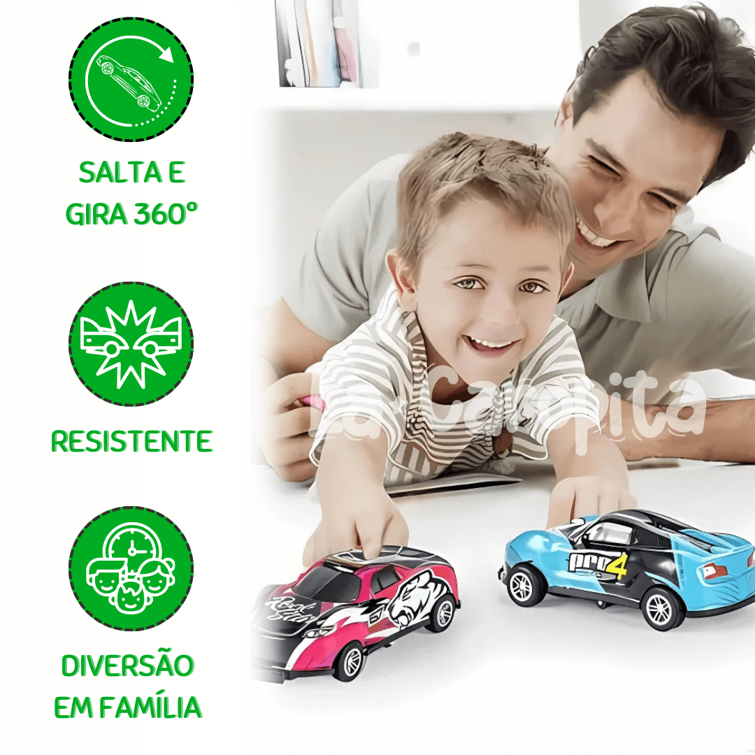Kit - 6 Carrinhos Flip 360º