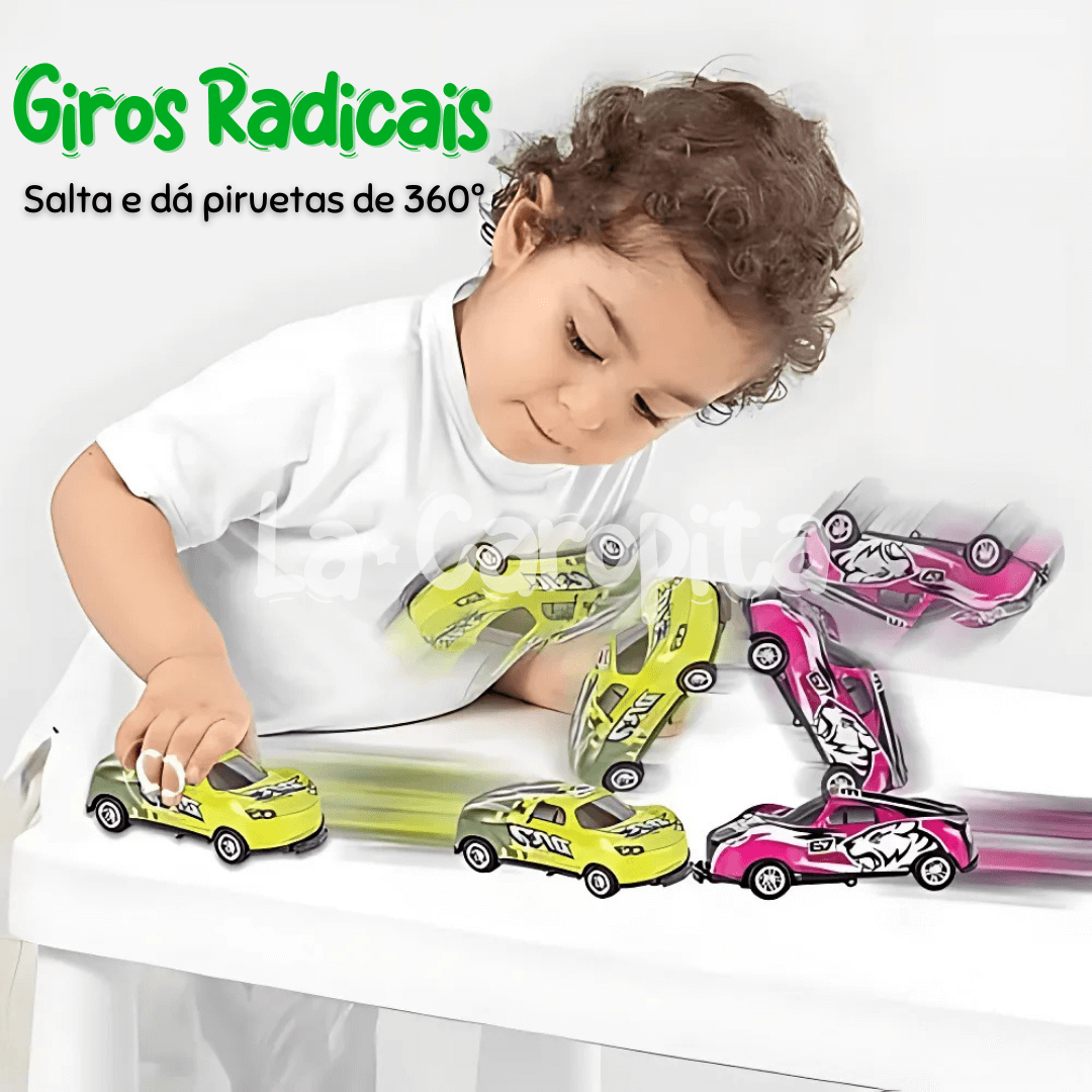 Kit - 6 Carrinhos Flip 360º