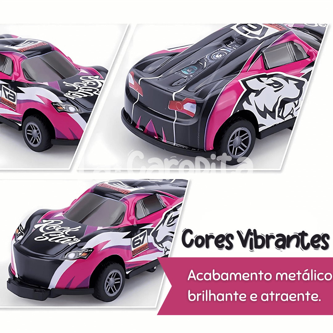 Kit - 6 Carrinhos Flip 360º