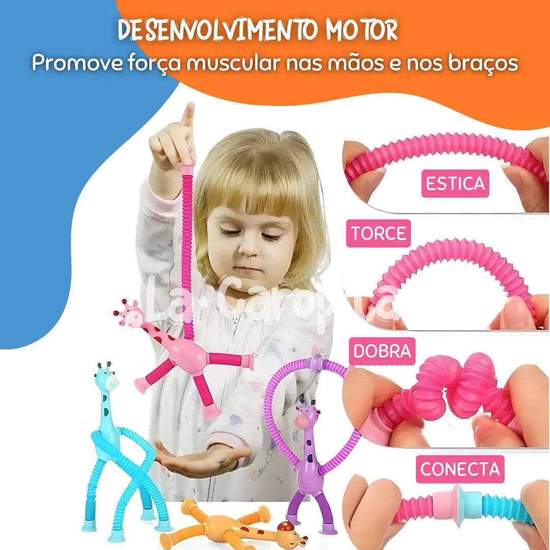Kit 4 - Girafas Esticáveis