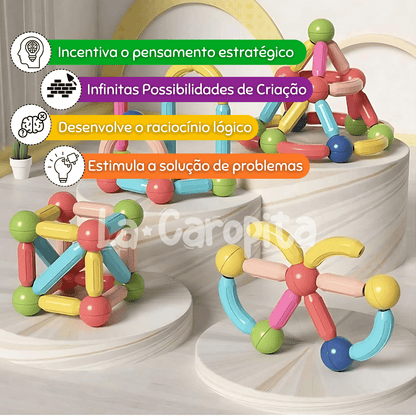 Bolas e Bastões Magnéticos