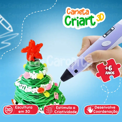 Criart - Caneta 3D