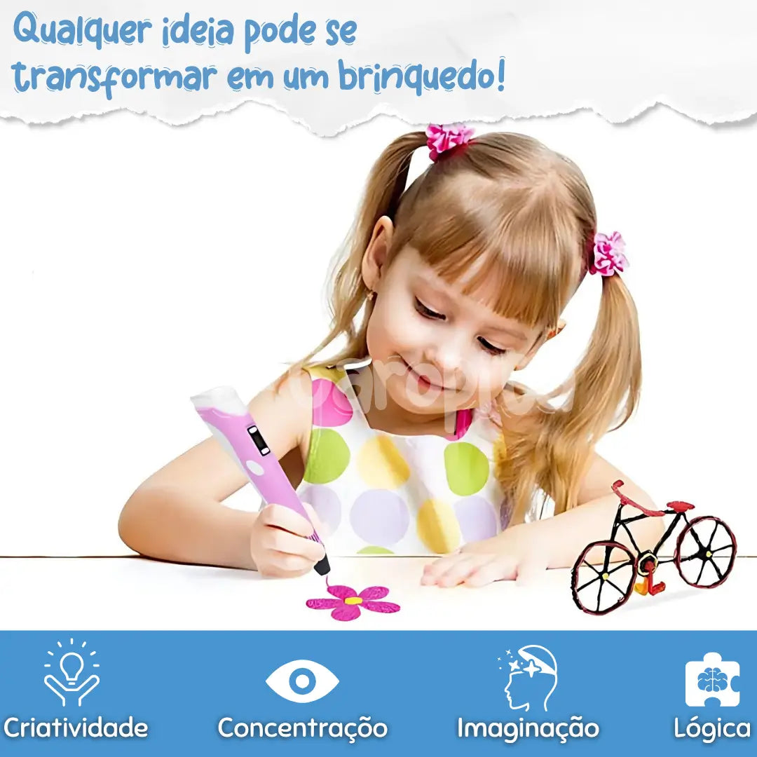 Criart - Caneta 3D