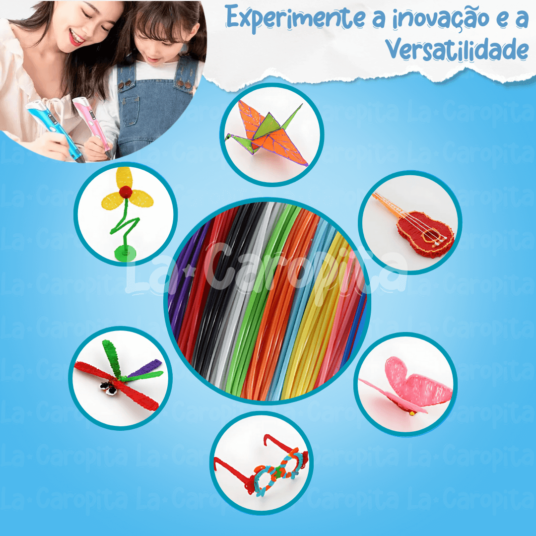 Criart - Caneta 3D