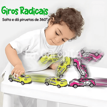 Kit - 6 Carrinhos Flip 360º