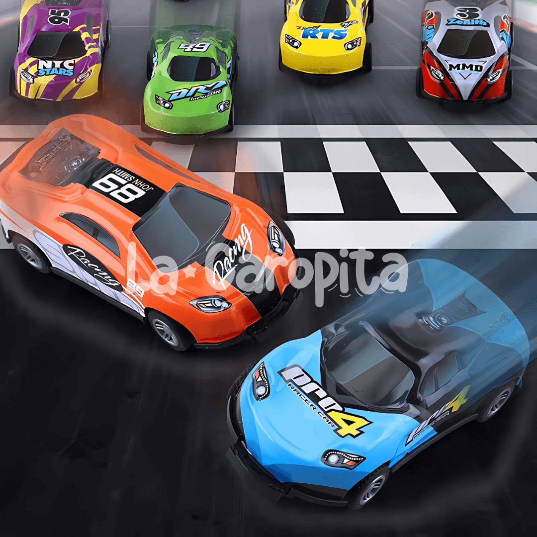 Kit - 6 Carrinhos Flip 360º