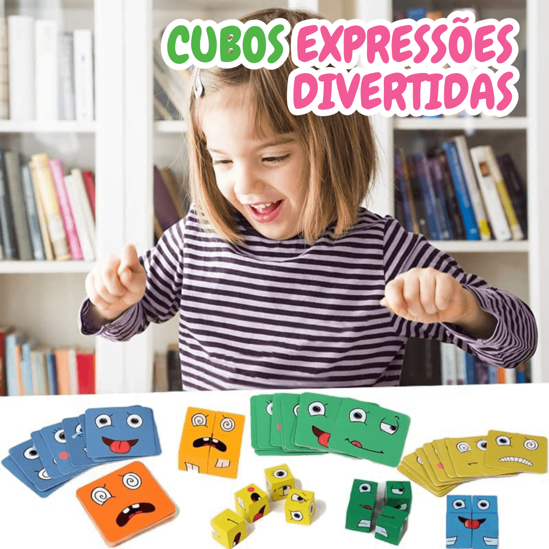 Cubos Expressões Divertidas