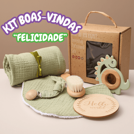 Kit Boas-Vindas - "FELICIDADE"