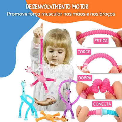 Kit 4 - Girafas Esticáveis
