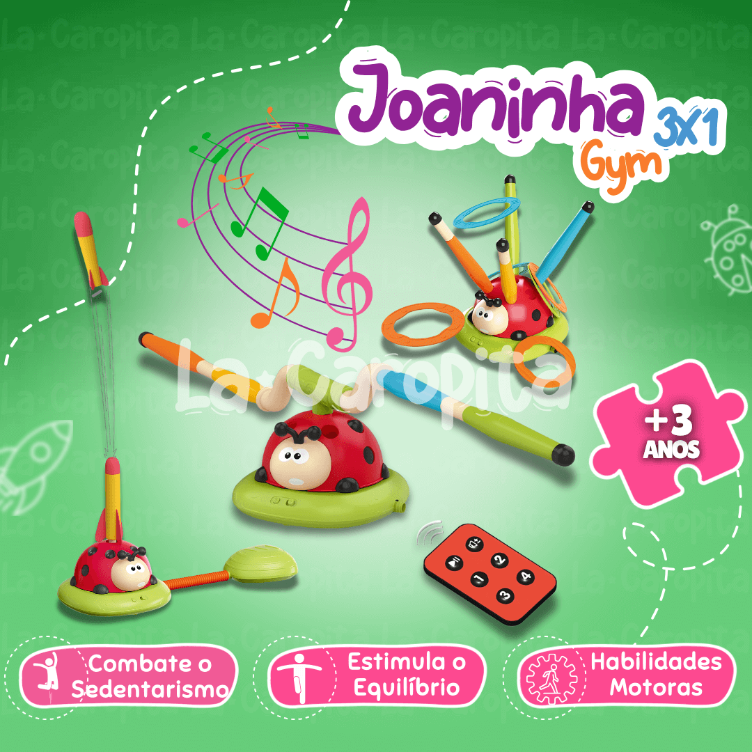 Joaninha Gym 3 em 1