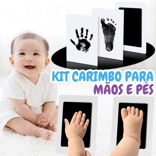 Kit Carimbo Para Mãos e Pés