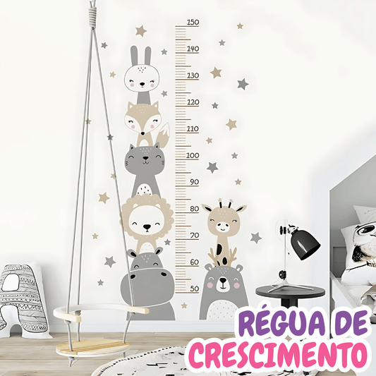 Régua de Crescimento Infantil - Adesivo