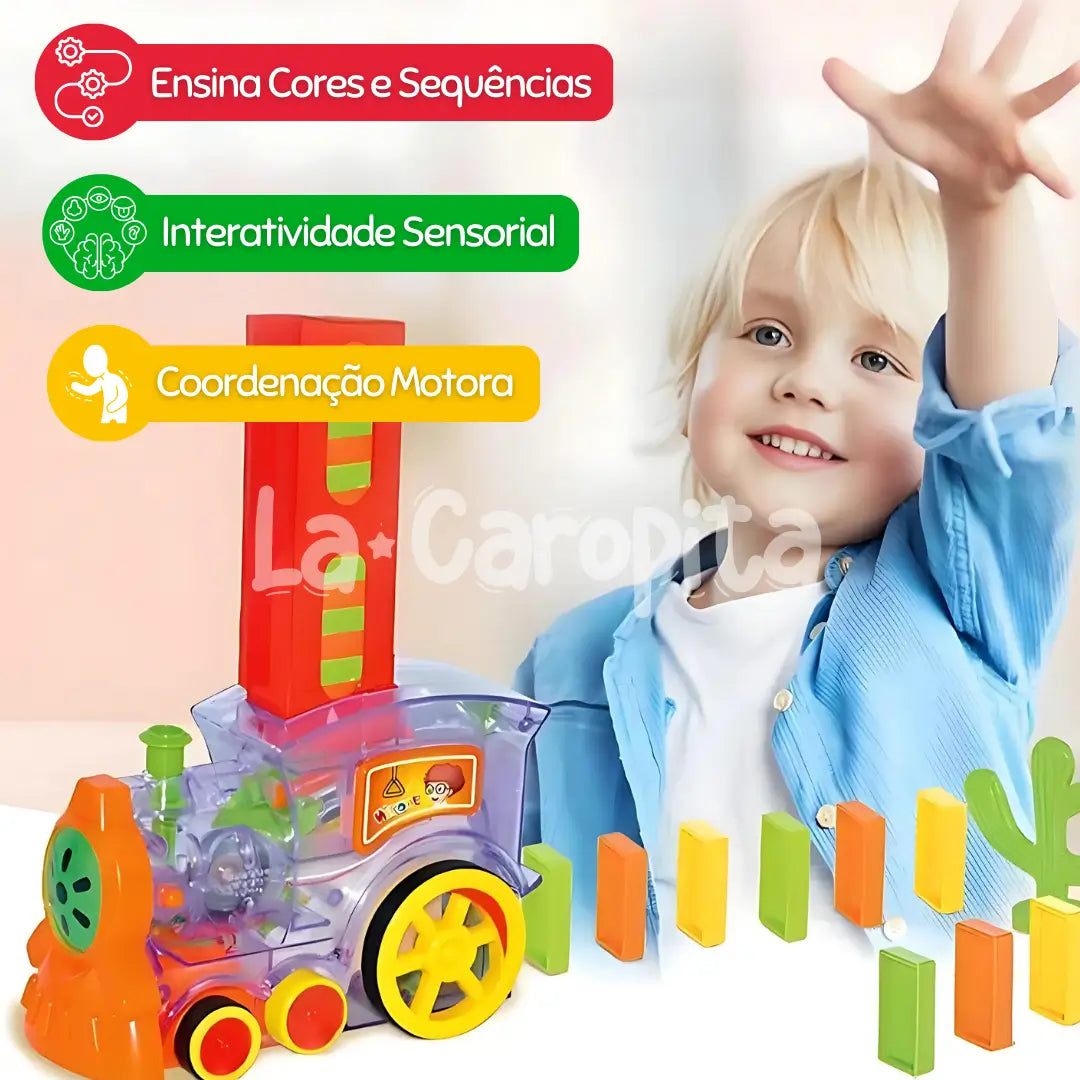 Trem Empilha Dominó