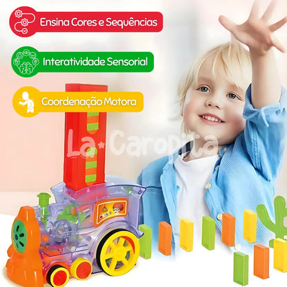 Trem Empilha Dominó